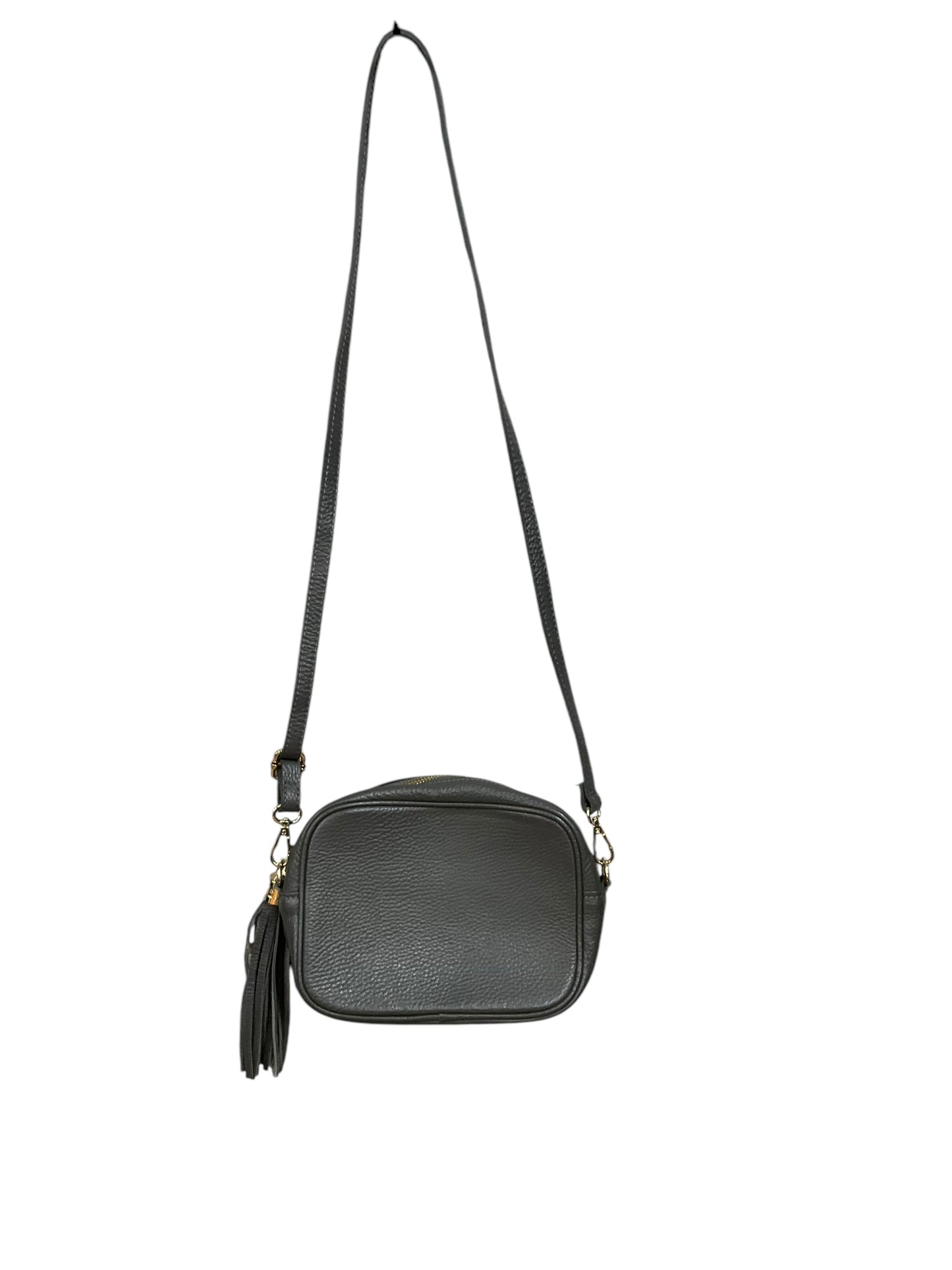 Crossbody Leather By Clothes Mentor, Size: Small