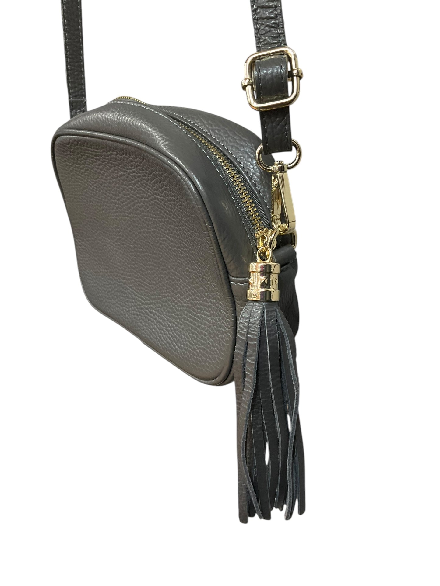 Crossbody Leather By Clothes Mentor, Size: Small