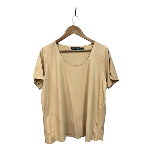 Top Short Sleeve Basic By Lauren By Ralph Lauren  Size: 2x