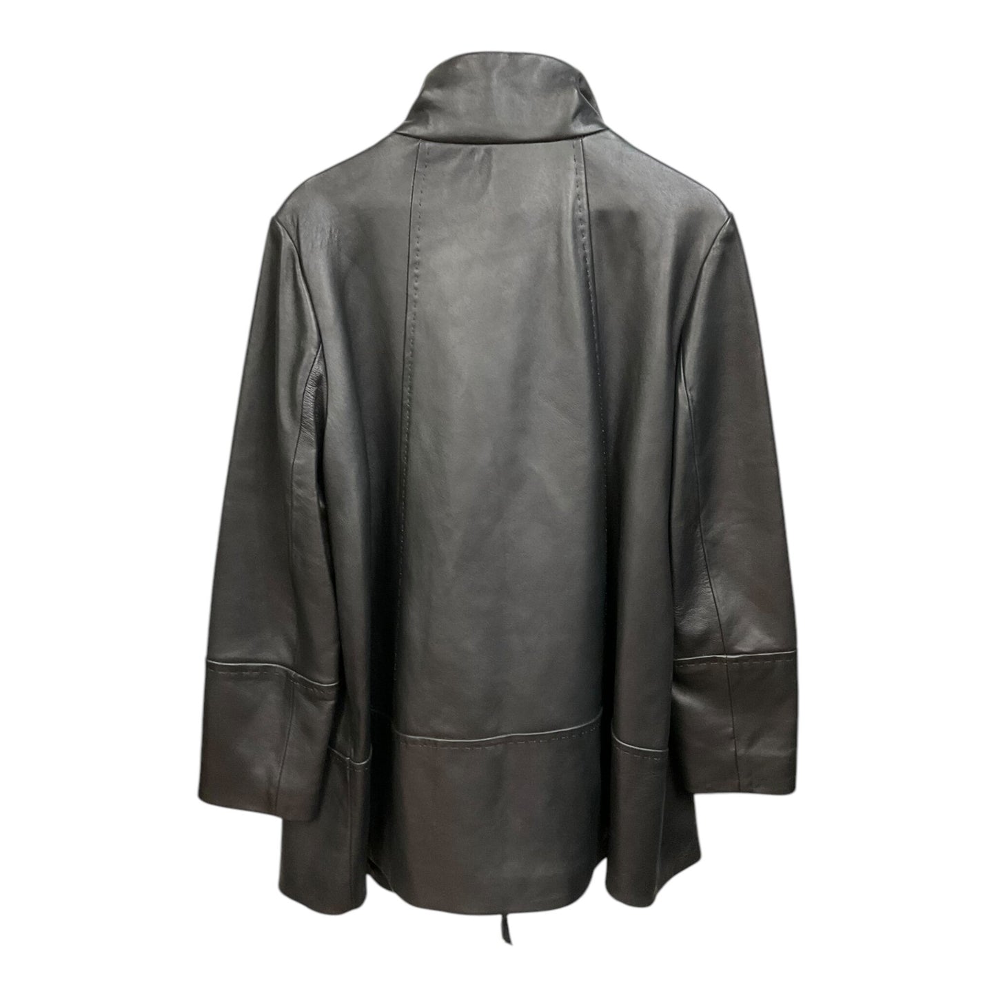 Coat Leather By Jones New York  Size: 0