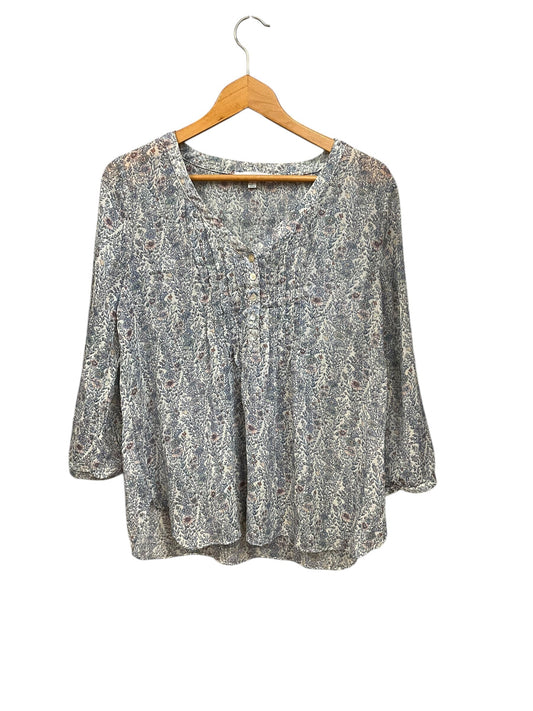 Blouse 3/4 Sleeve By Rose And Olive  Size: L