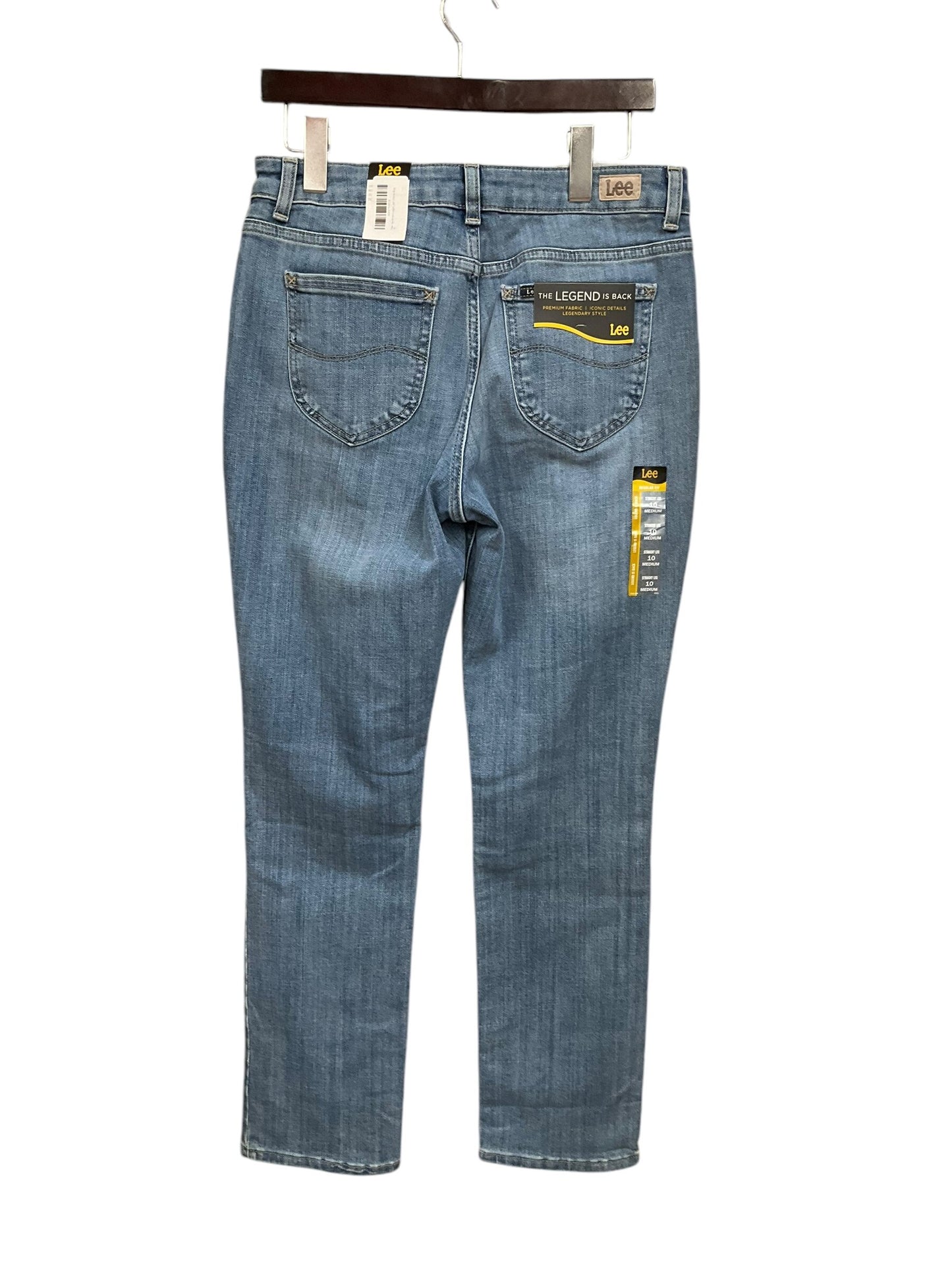 Jeans Straight By Lee  Size: 10