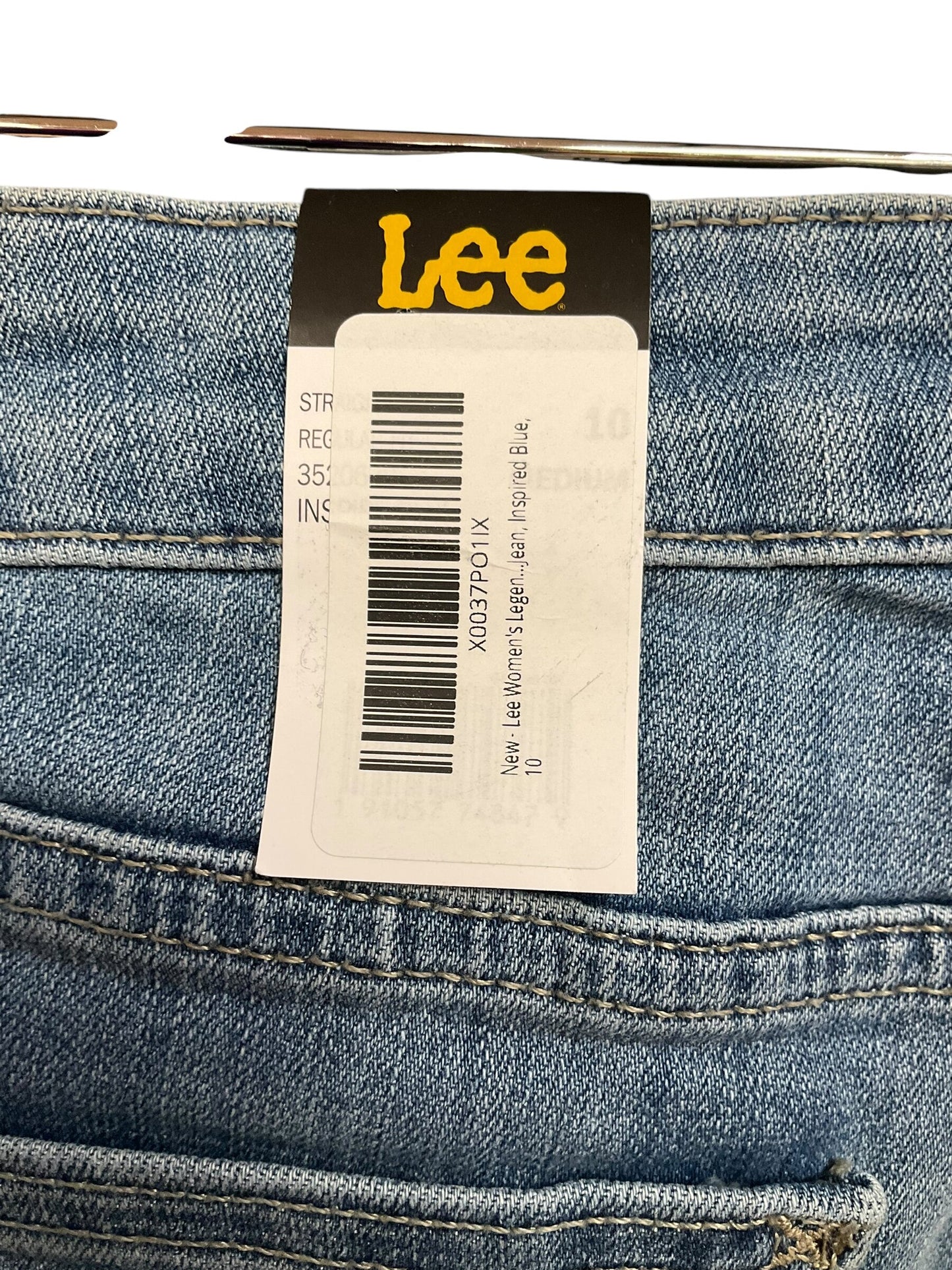 Jeans Straight By Lee  Size: 10