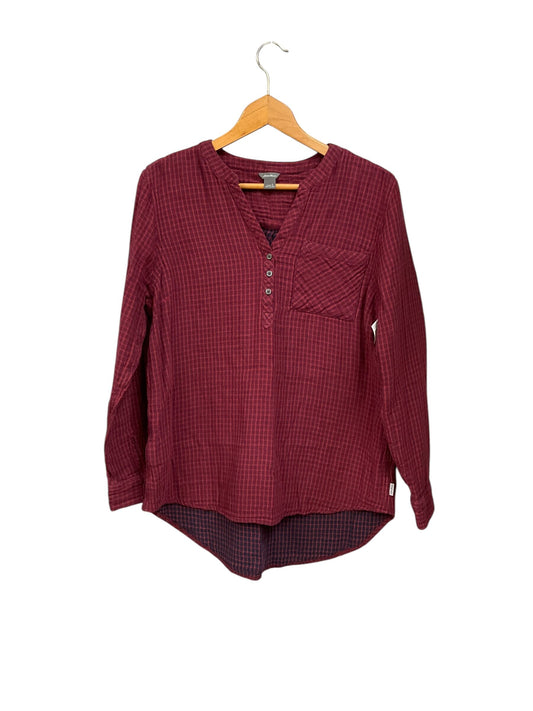 Blouse Long Sleeve By Eddie Bauer  Size: L