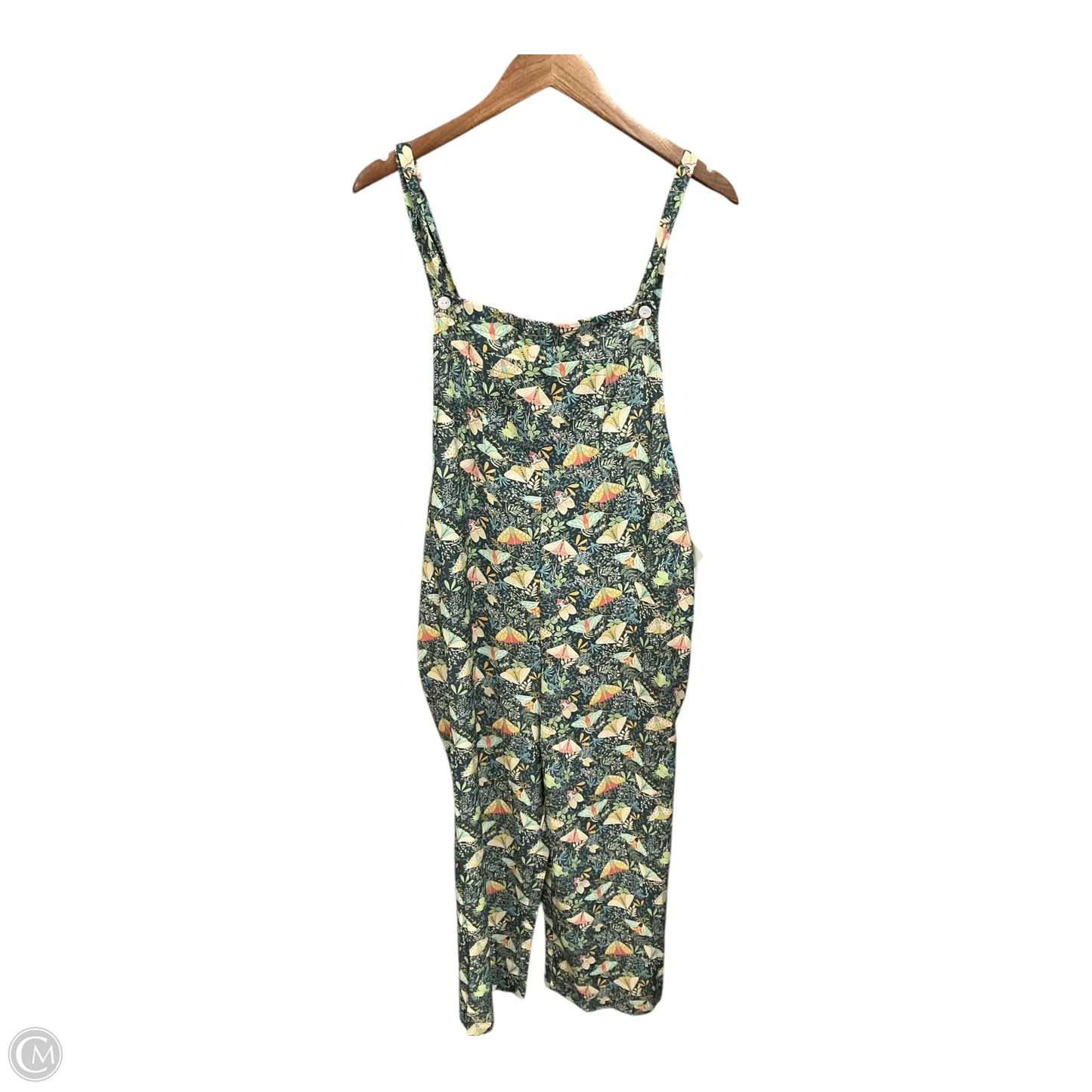 Overalls By Cma In Floral Print, Size: L