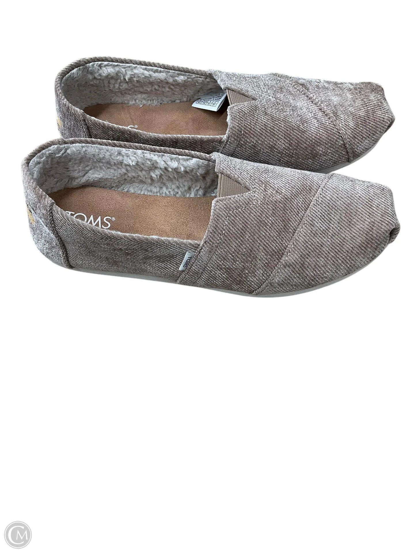 Shoes Flats By Toms In Beige, Size: 7