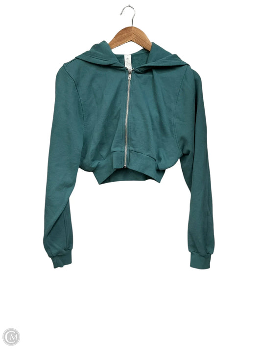 Athletic Jacket By Alo In Green, Size: Xs