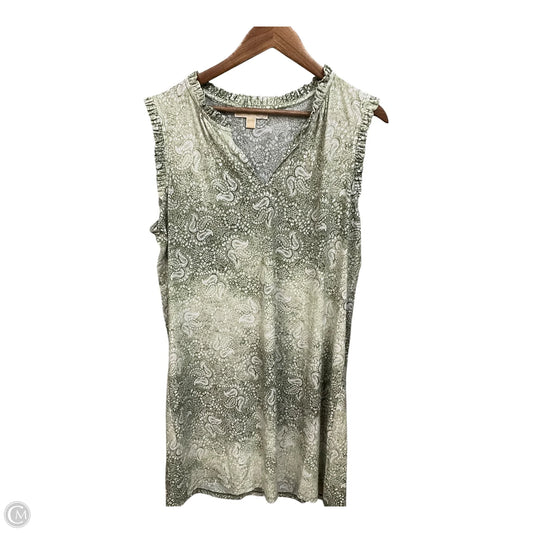 Dress Casual Short By Michael By Michael Kors In Green, Size: 1x