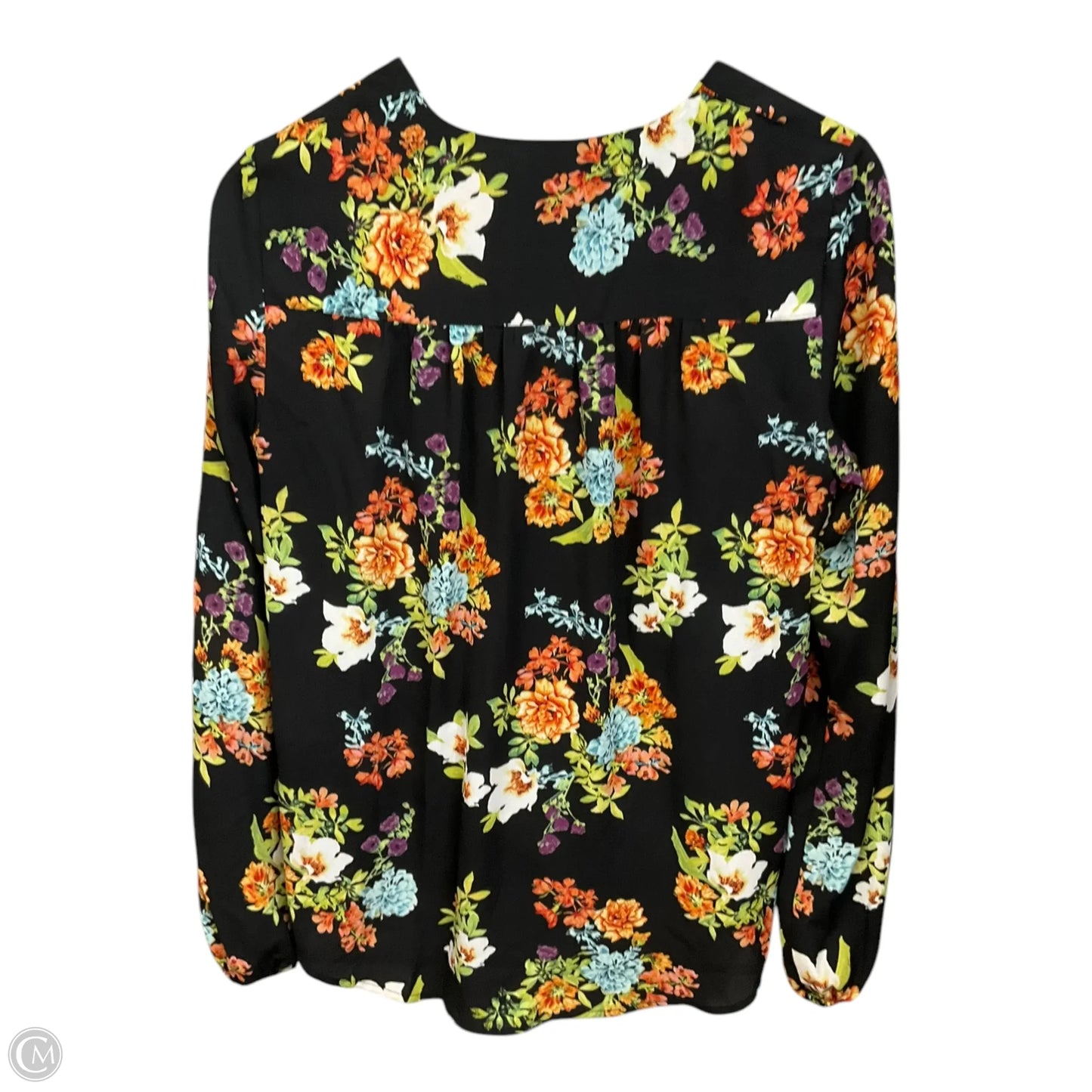 Blouse Long Sleeve By Inc In Floral Print, Size: S