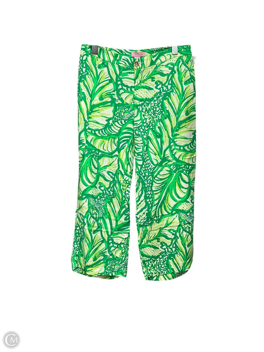 Pants Designer By Lilly Pulitzer In Green, Size: 4