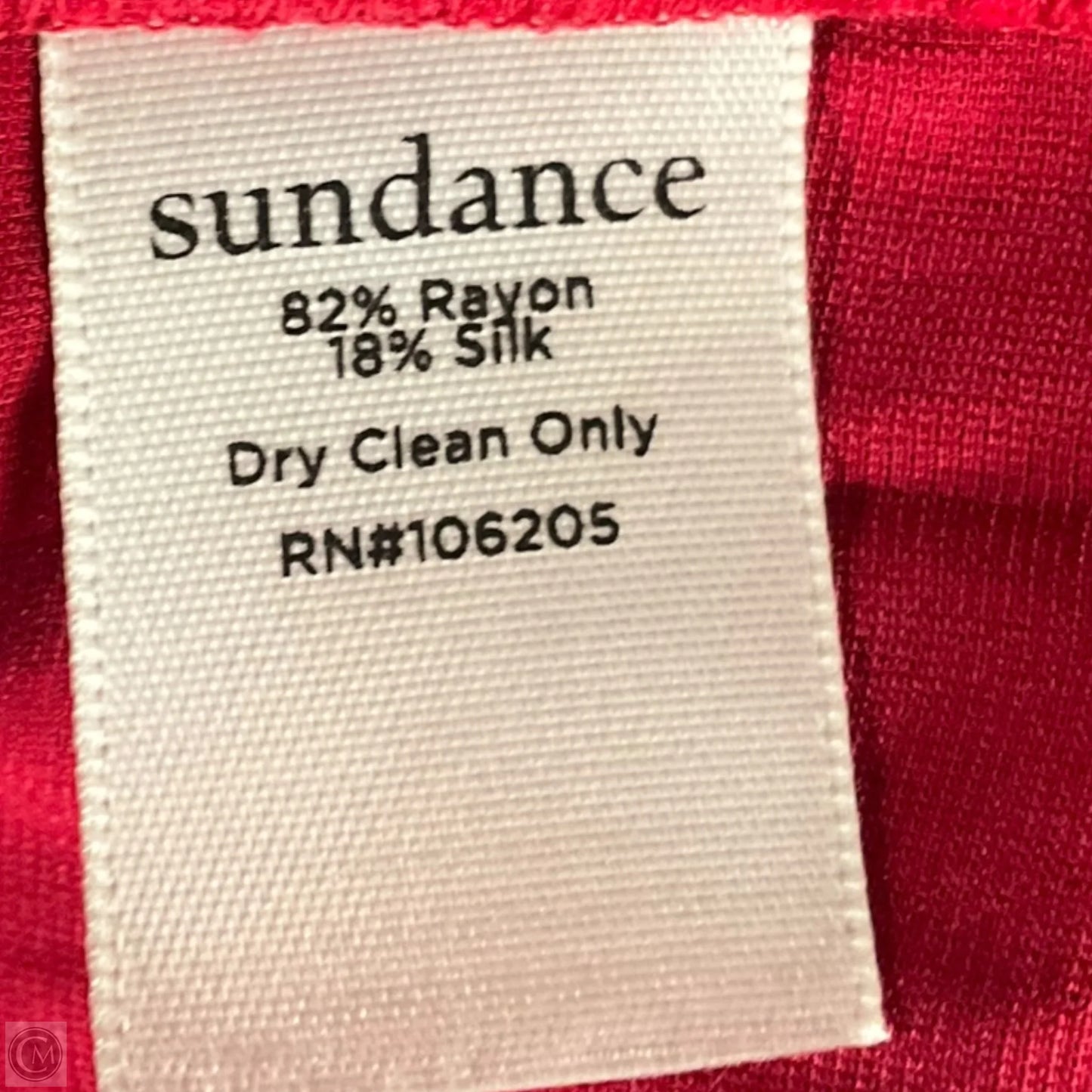 Dress Casual Short By Sundance In Red, Size: S