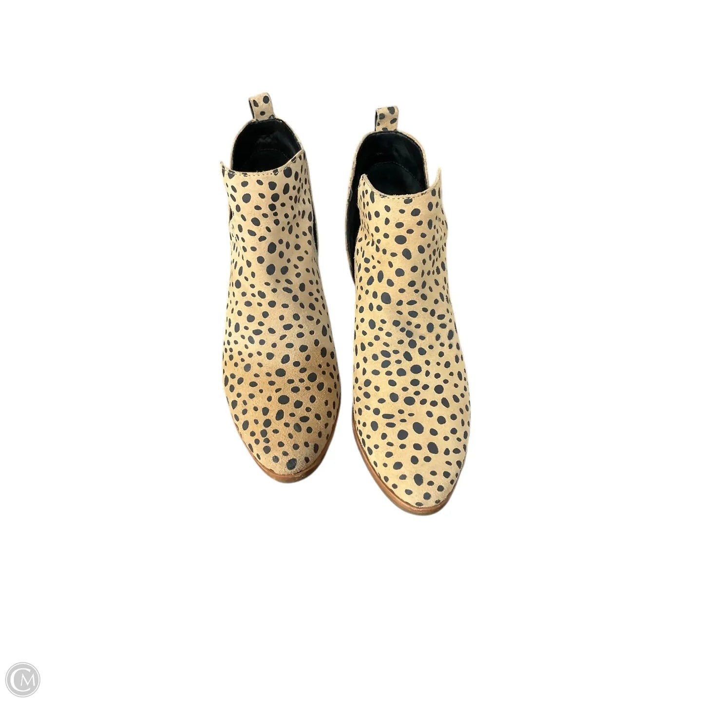 Boots Ankle Heels By Dolce Vita In Animal Print, Size: 8