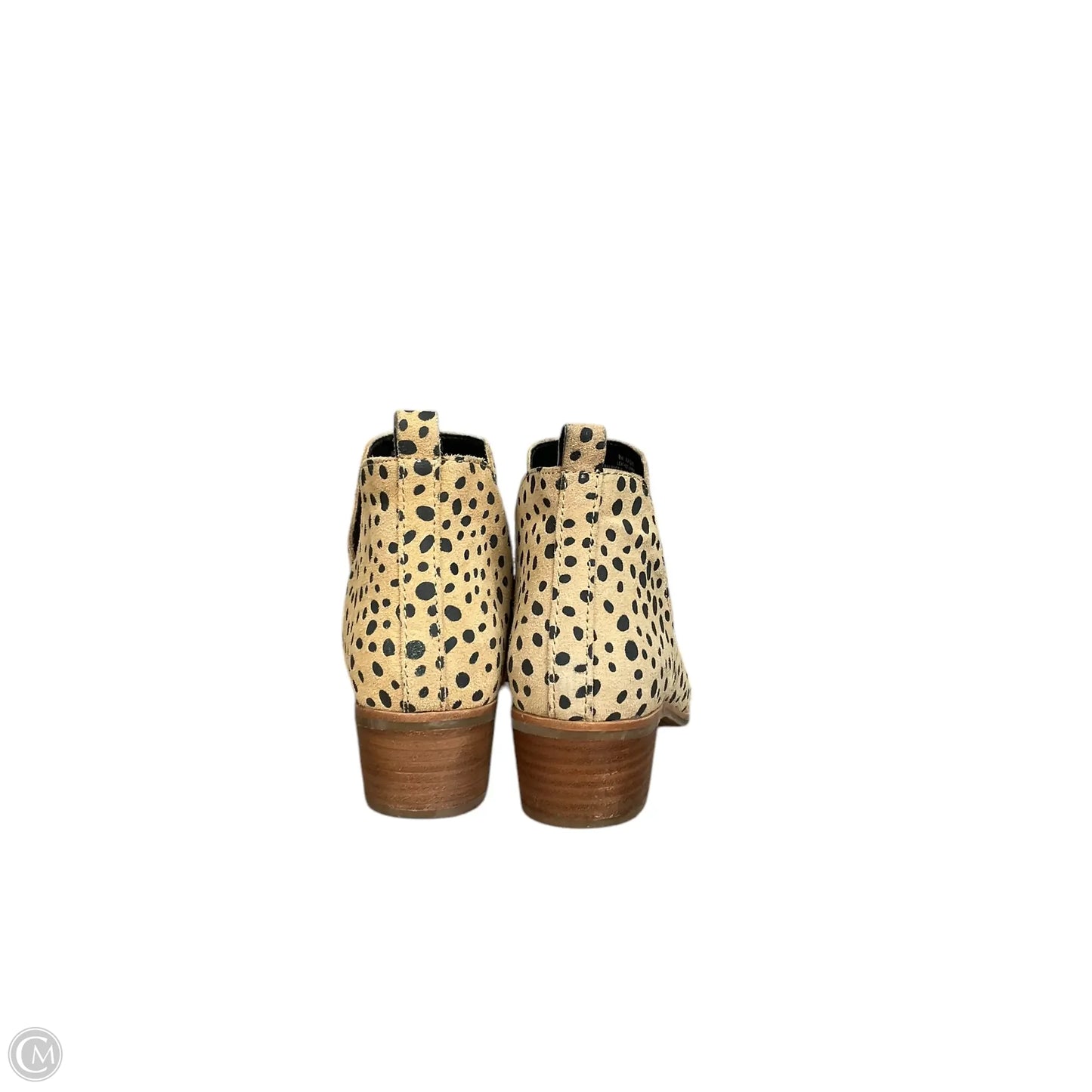 Boots Ankle Heels By Dolce Vita In Animal Print, Size: 8