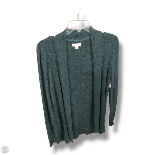 Sweater Cardigan By Croft And Barrow In Blue, Size: M
