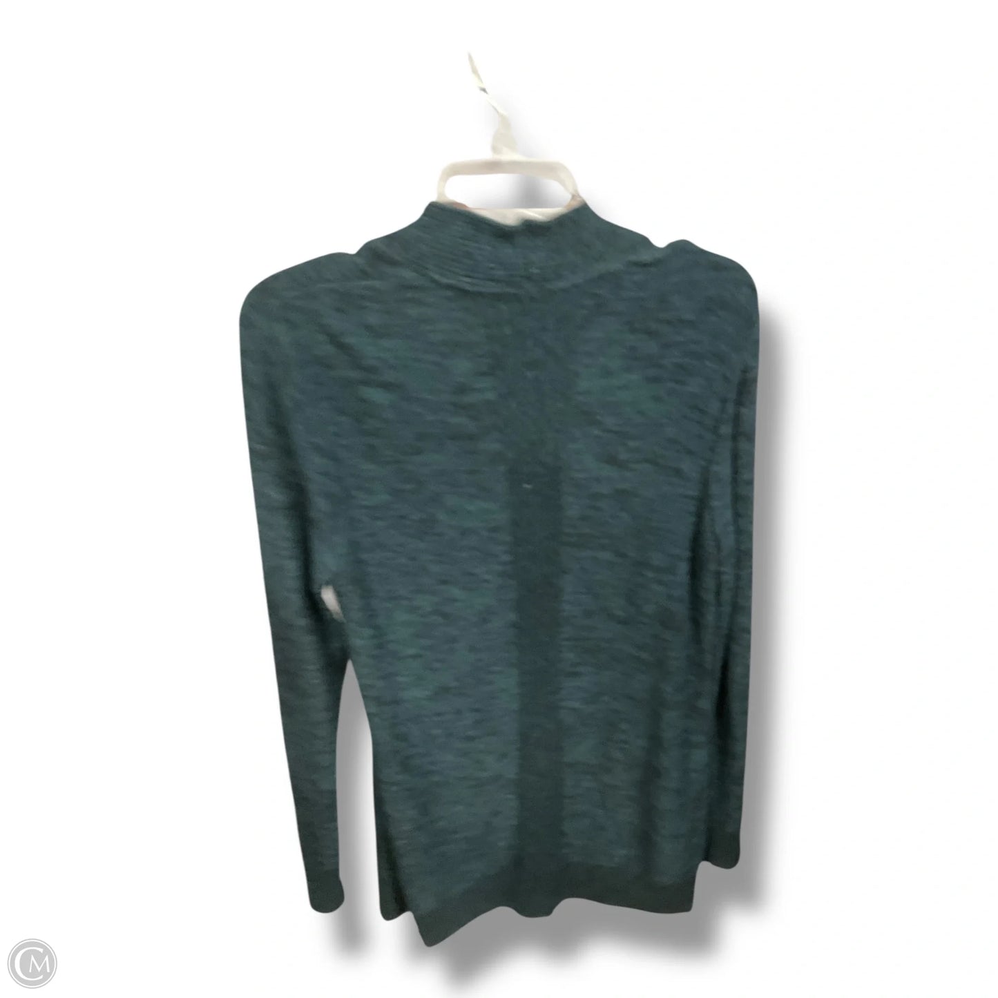 Sweater Cardigan By Croft And Barrow In Blue, Size: M