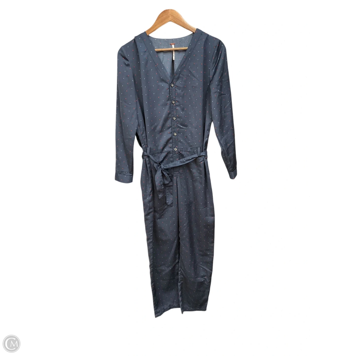 Jumpsuit By Free People In Blue & Red, Size: Xs