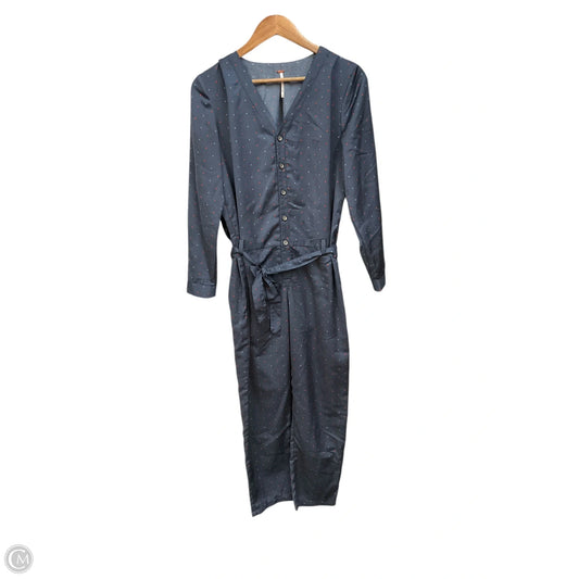Jumpsuit By Free People In Blue & Red, Size: Xs
