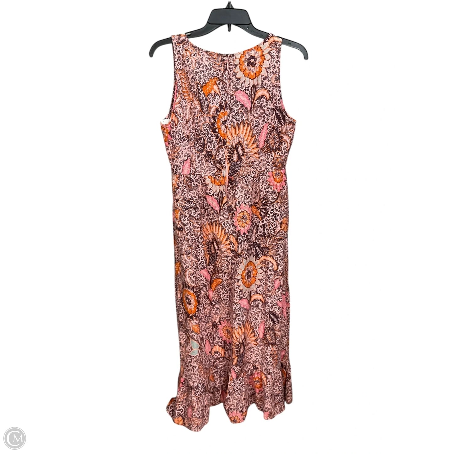Dress Casual Midi By Madewell In Floral Print, Size: S