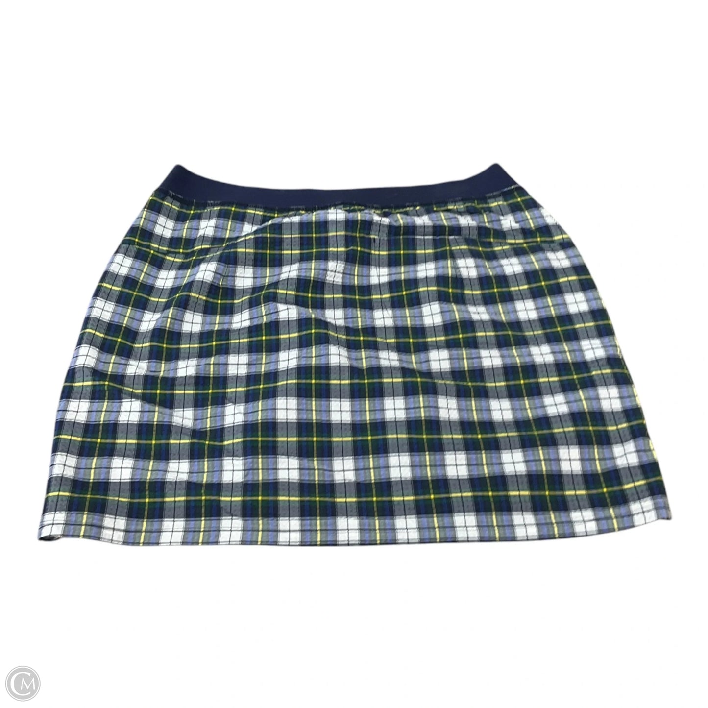 Athletic Skort By Rlx In Plaid Pattern, Size: S