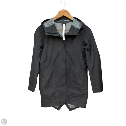 Coat Raincoat By Lululemon In Black, Size: Xs