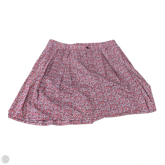 Skirt Mini & Short By Gap In Floral Print, Size: S