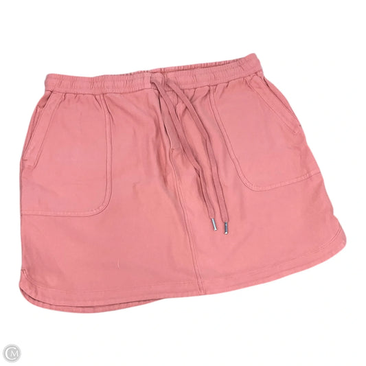 Athletic Skirt By Athleta In Orange, Size: L