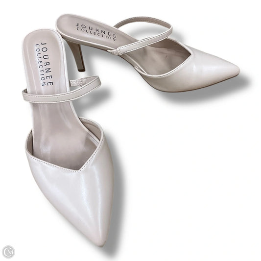 Shoes Heels Stiletto By Journee In Beige, Size: 8.5