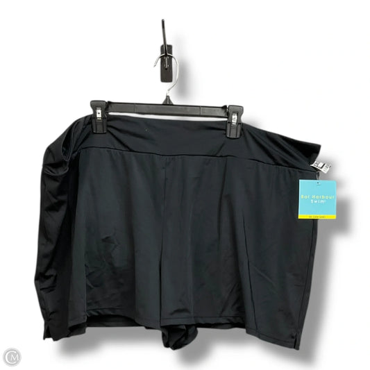 Swimsuit Bottom By Bal Harbour In Black, Size: 3x
