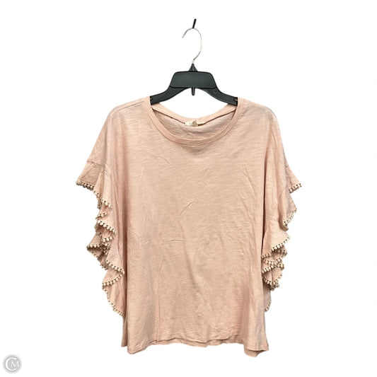 Top Sleeveless By Cotton Bleu In Pink, Size: L
