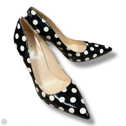Shoes Designer By Kate Spade In Polkadot Pattern, Size: 9.5