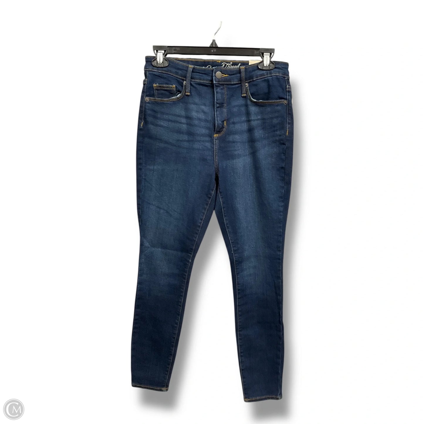 Jeans Skinny By Universal Thread In Blue Denim, Size: 6