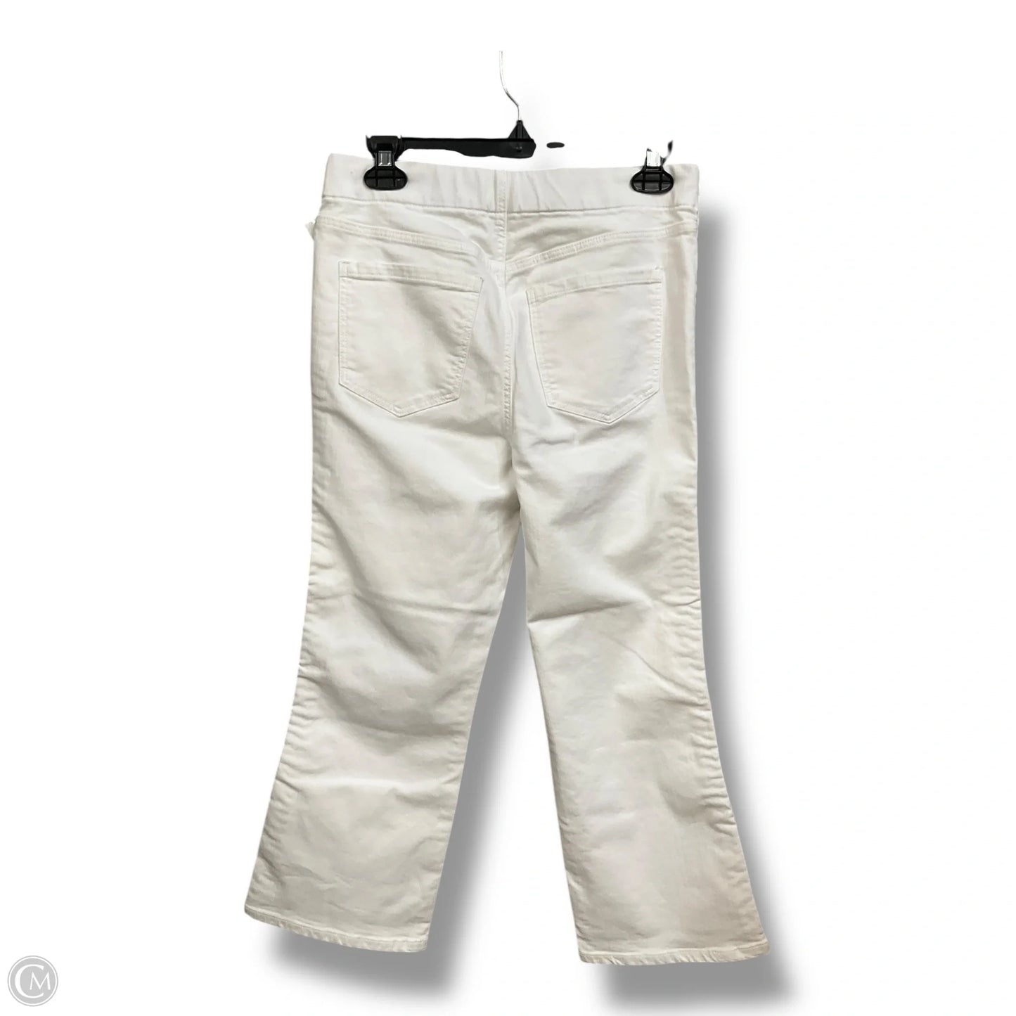 Pants Cropped By Liverpool In White, Size: 6