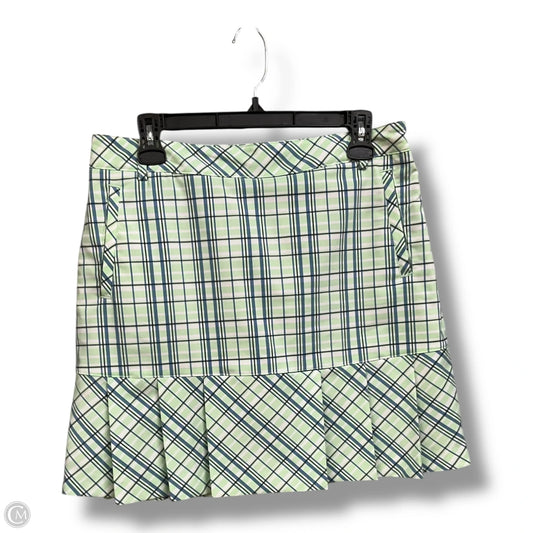 Athletic Skort By Clothes Mentor In Plaid Pattern, Size: S