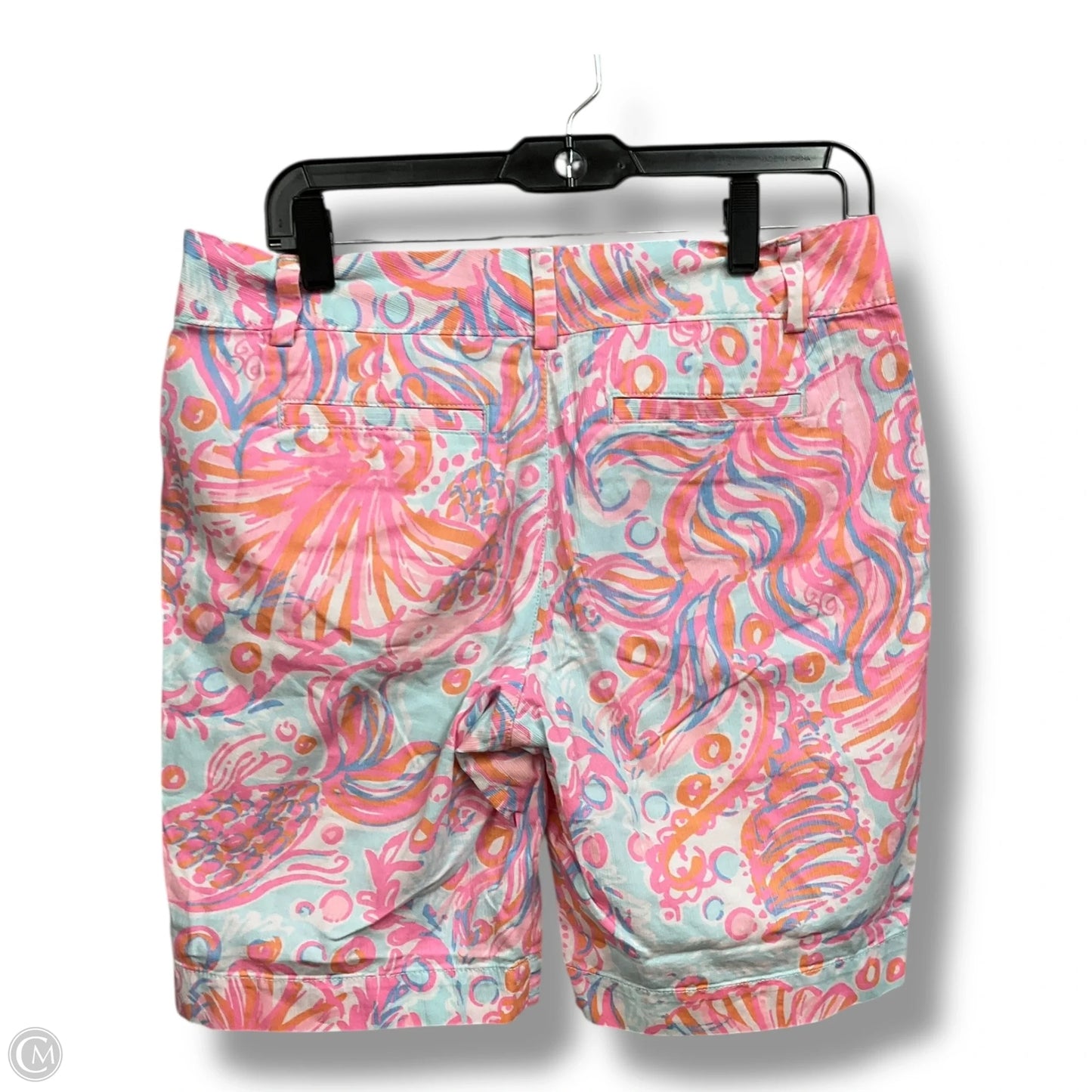 Shorts Designer By Lilly Pulitzer In Green & Pink, Size: 6