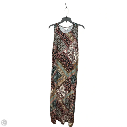 Dress Casual Maxi By J. Jill In Multi-colored, Size: M