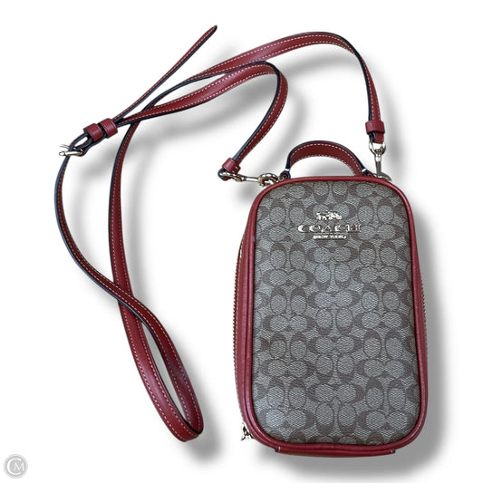 Crossbody Designer By Coach, Size: Small