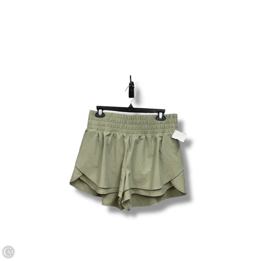 Athletic Shorts By Calia In Green, Size: L