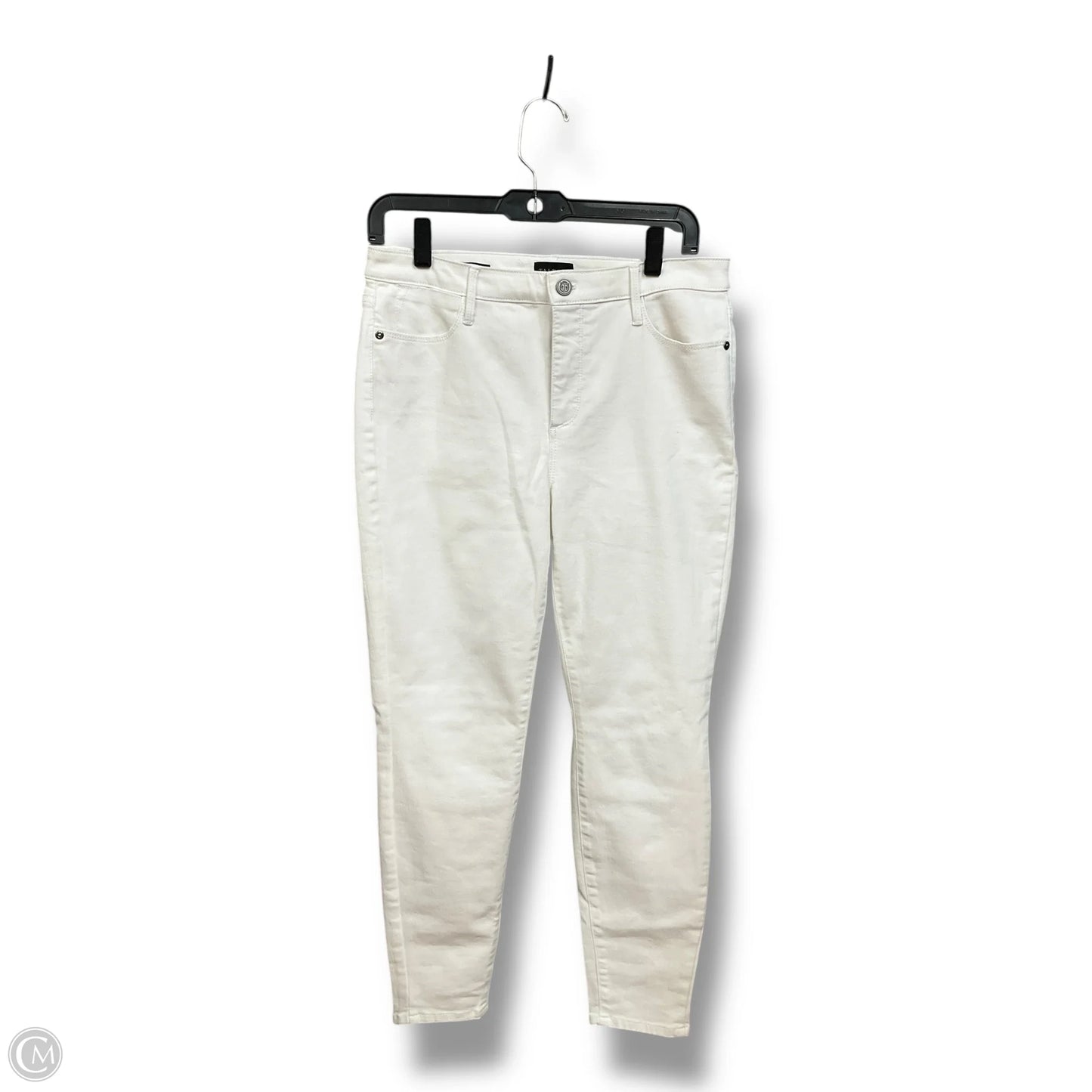 Jeans Jeggings By Talbots In White Denim, Size: 8p
