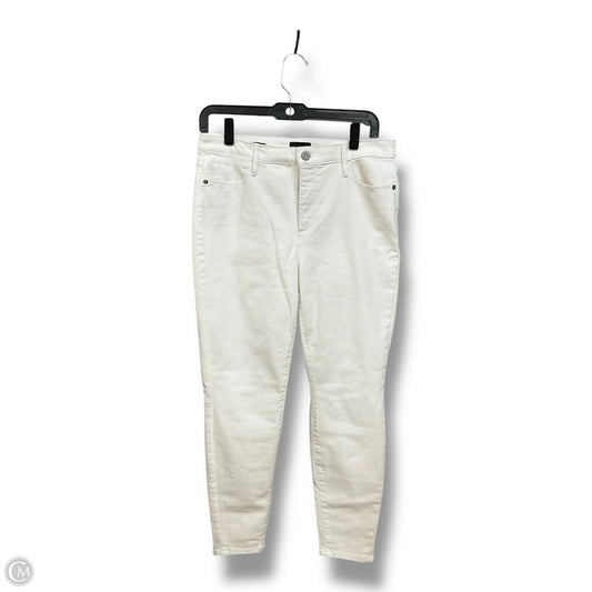 Jeans Jeggings By Talbots In White Denim, Size: 8p