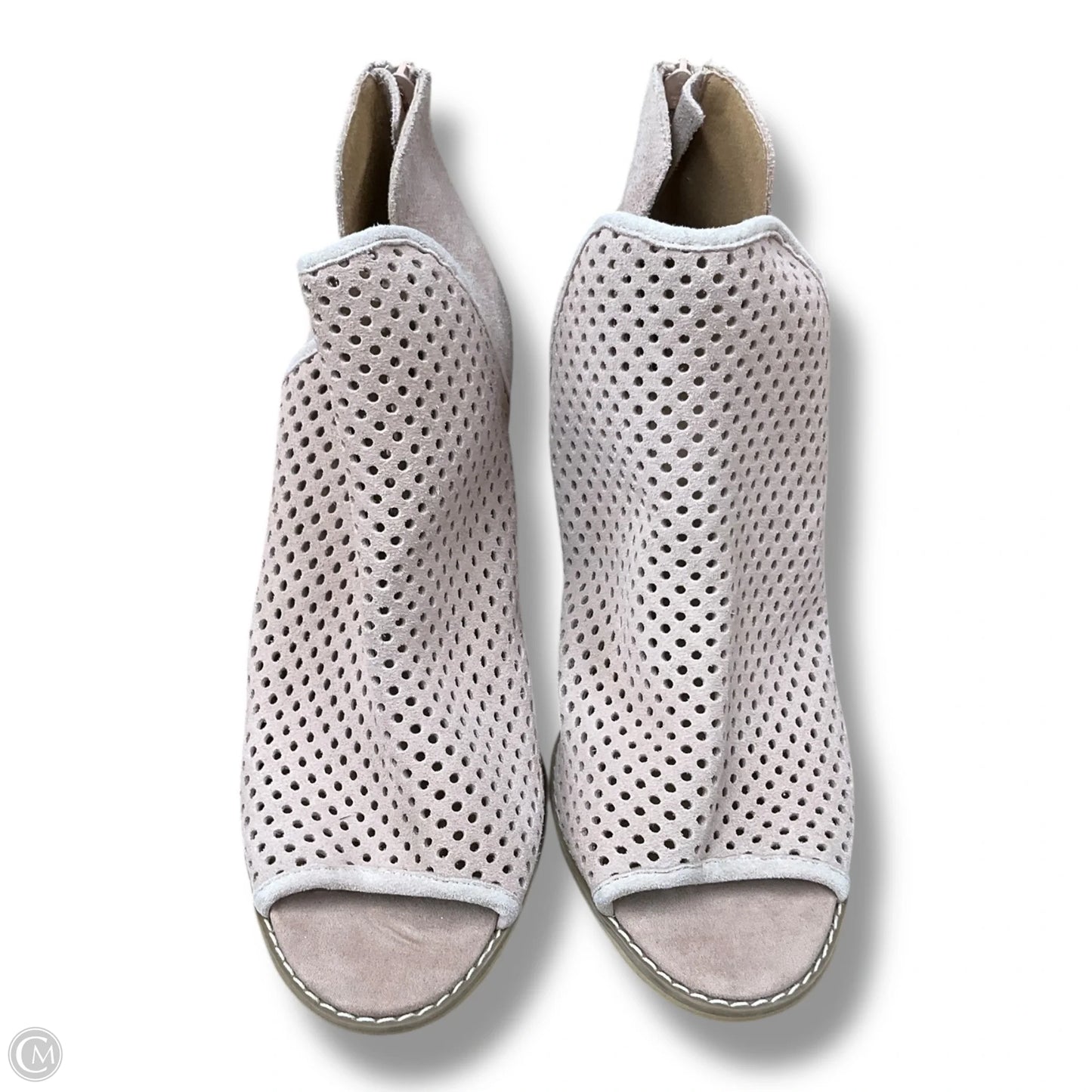 Shoes Heels Wedge By Susina In Tan, Size: 8.5