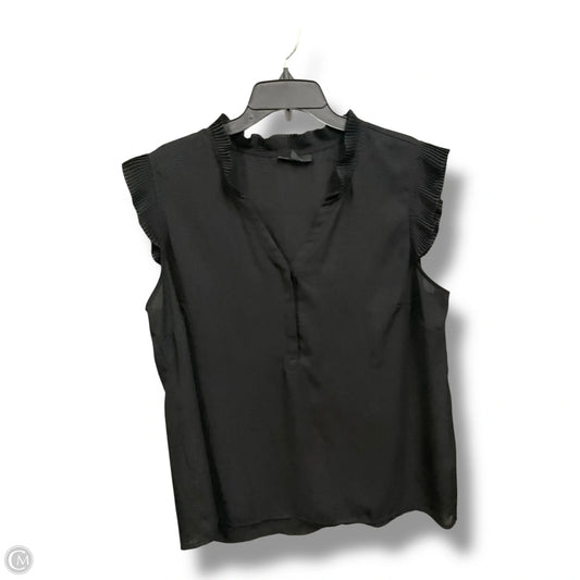 Blouse Sleeveless By Alfani In Black, Size: Xl