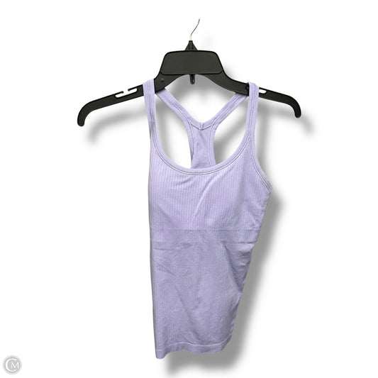 Athletic Tank Top By Lululemon In Purple, Size: S