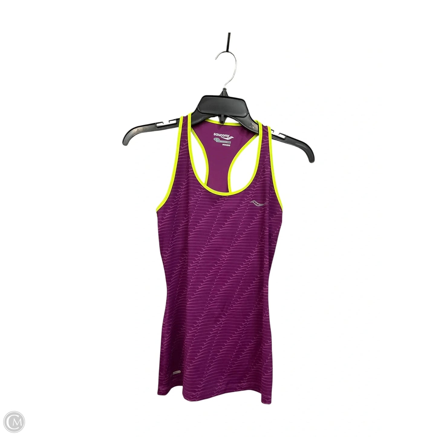 Athletic Tank Top By Saucony In Purple, Size: S