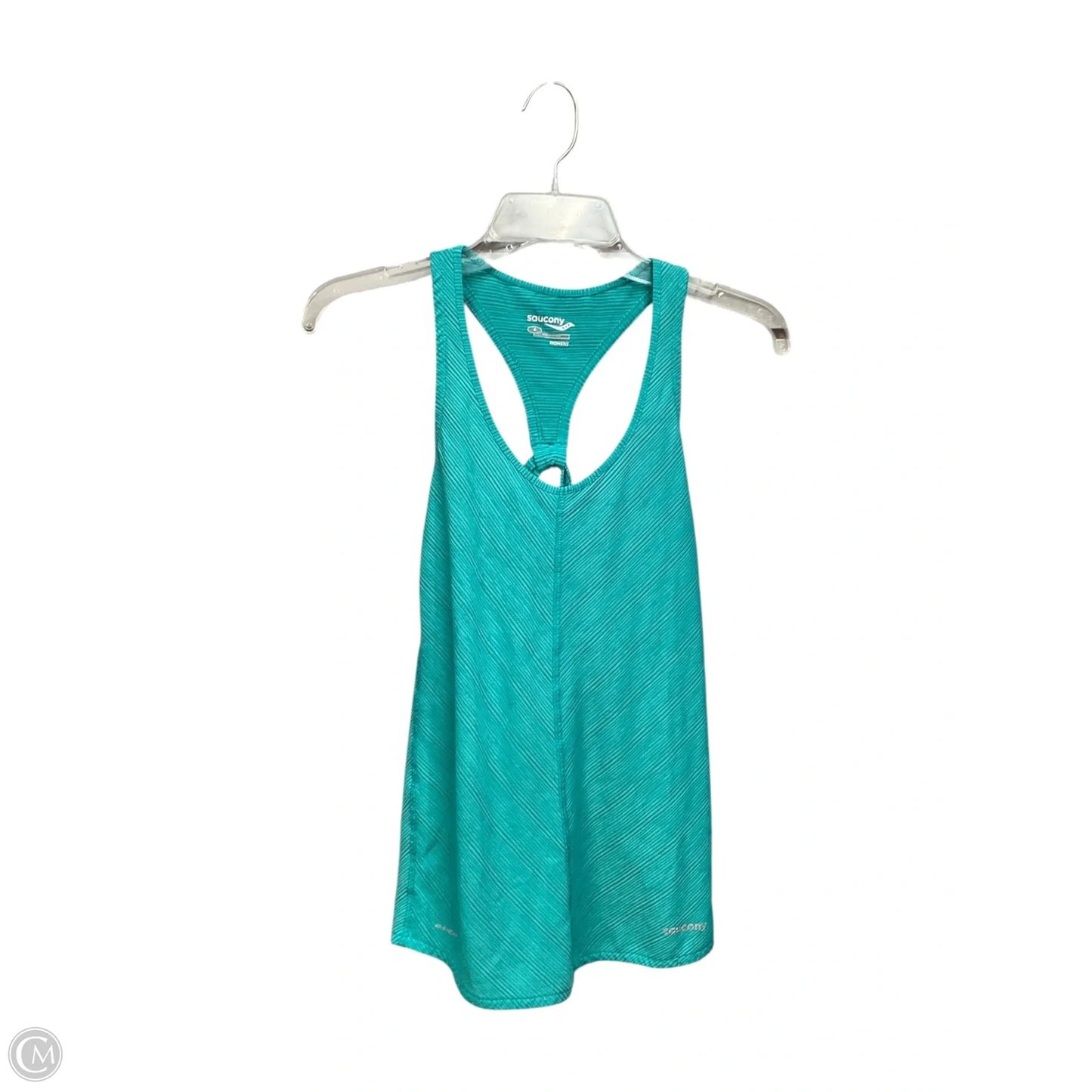 Athletic Tank Top By Saucony In Green