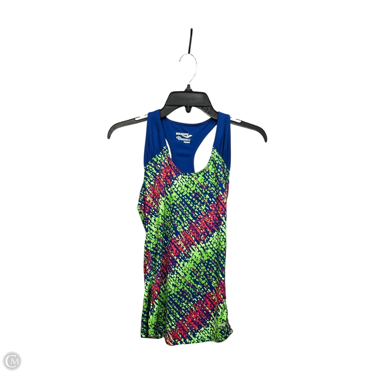 Athletic Tank Top By Saucony In Multi-colored, Size: S