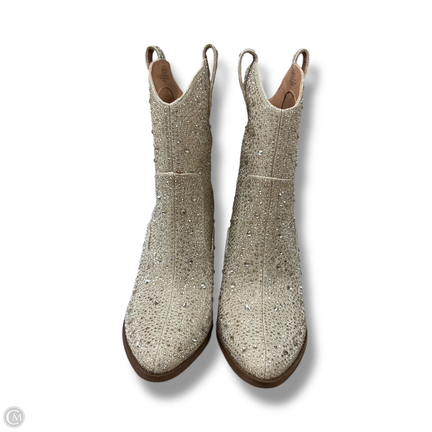 Boots Western By Jessica Simpson In Gold, Size: 8.5