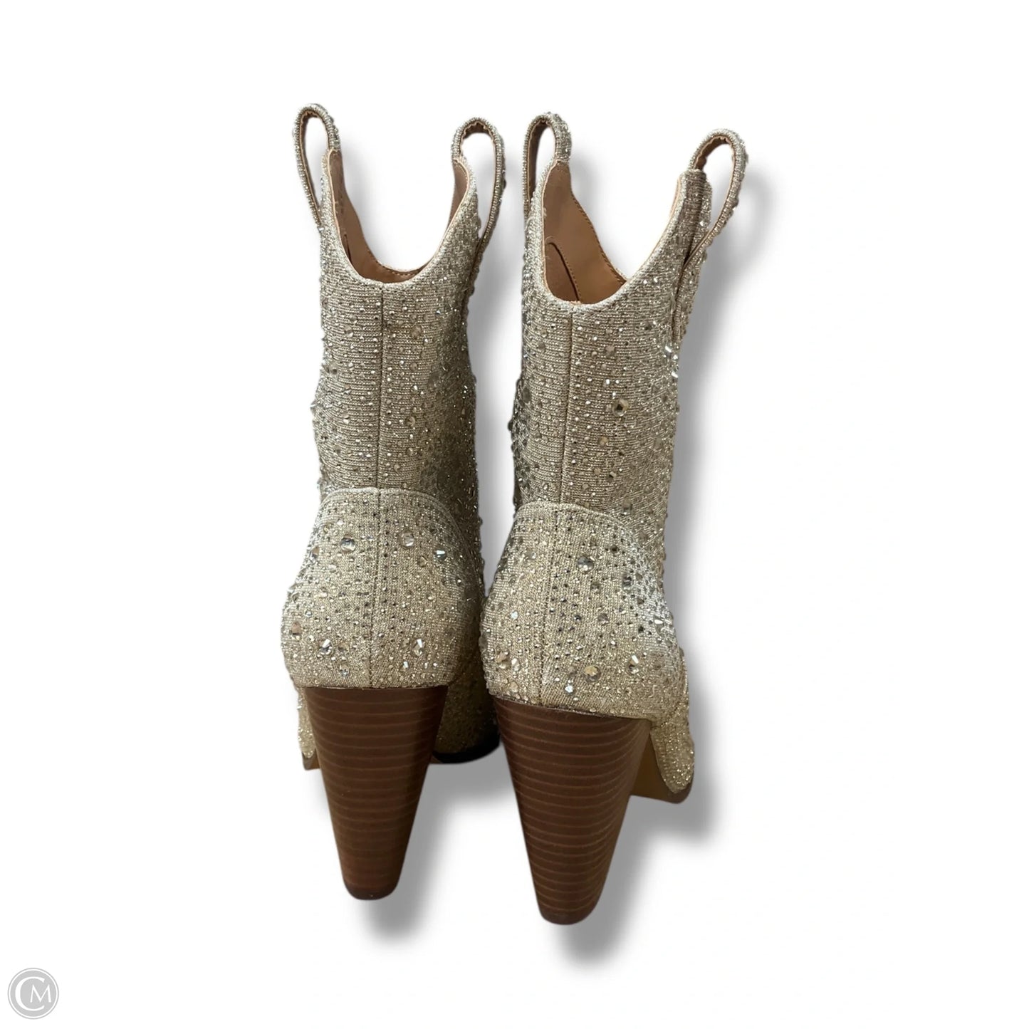 Boots Western By Jessica Simpson In Gold, Size: 8.5