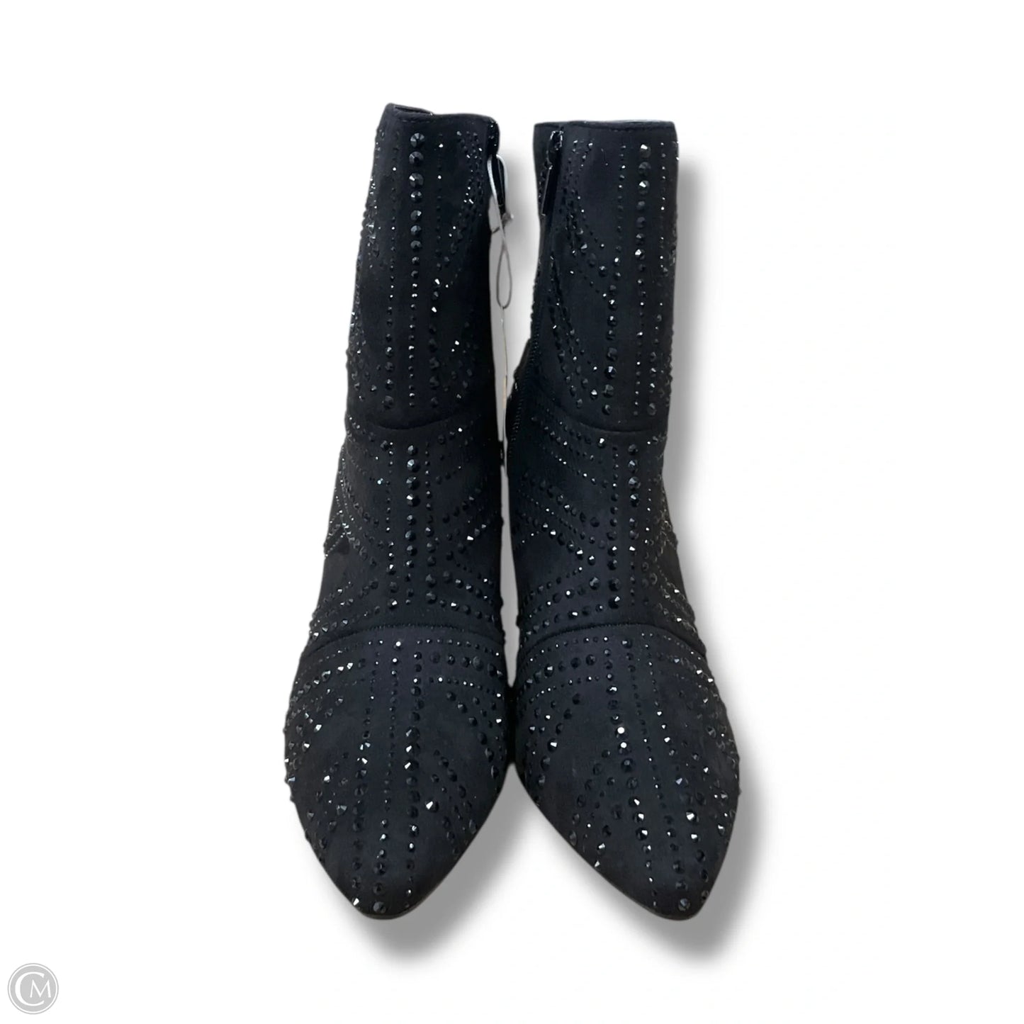 Boots Ankle Heels By Impo In Black, Size: 8.5