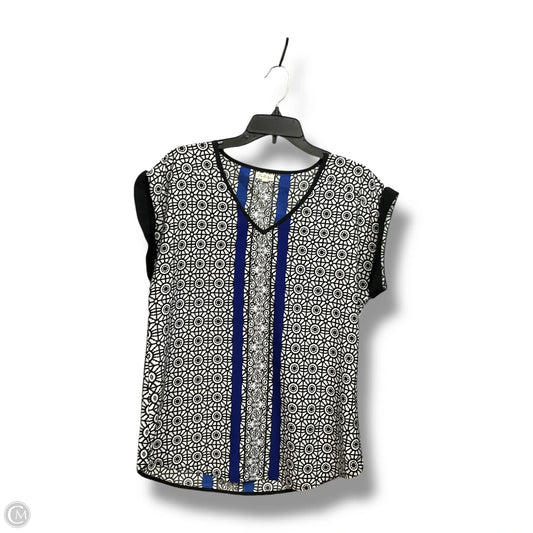 Top Sleeveless By Antilia Femme In Geometric Pattern, Size: M