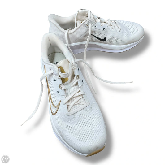 Shoes Athletic By Nike In Cream, Size: 10
